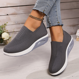 Claire | Sneakers en mesh avec semelle compensée pour femme
