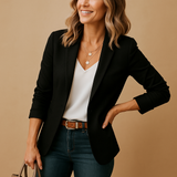 Blessy | Blazer ajusté pour femme à coupe structurée