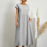 Célia | Robe longue ample d’été pour femme