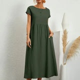 Célia | Robe longue ample d’été pour femme
