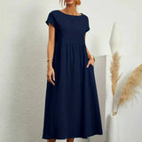 Célia | Robe longue ample d’été pour femme