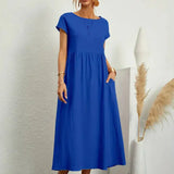 Célia | Robe longue ample d’été pour femme