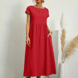 Célia | Robe longue ample d’été pour femme