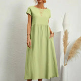 Célia | Robe longue ample d’été pour femme