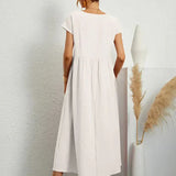 Célia | Robe longue ample d’été pour femme