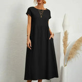 Célia | Robe longue ample d’été pour femme