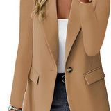 Aurelie | Blazer élégant coupe moderne avec poches pour femme