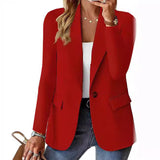 Aurelie | Blazer élégant coupe moderne avec poches pour femme