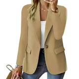 Aurelie | Blazer élégant coupe moderne avec poches pour femme