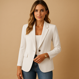 Pauline | Blazer tailleur structuré pour femme à coupe ajustée