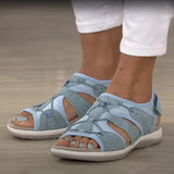 Delphine| Sandales ouvertes avec brides ajustables pour femme