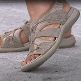 Delphine| Sandales ouvertes avec brides ajustables pour femme