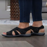 Delphine| Sandales ouvertes avec brides ajustables pour femme
