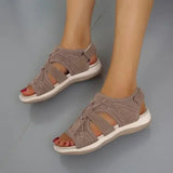 Delphine| Sandales ouvertes avec brides ajustables pour femme