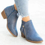 Sasha | Bottines élégantes avec fermeture éclair pour femme