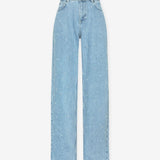 Margaux | Jean denim pailleté coupe regular pour femme