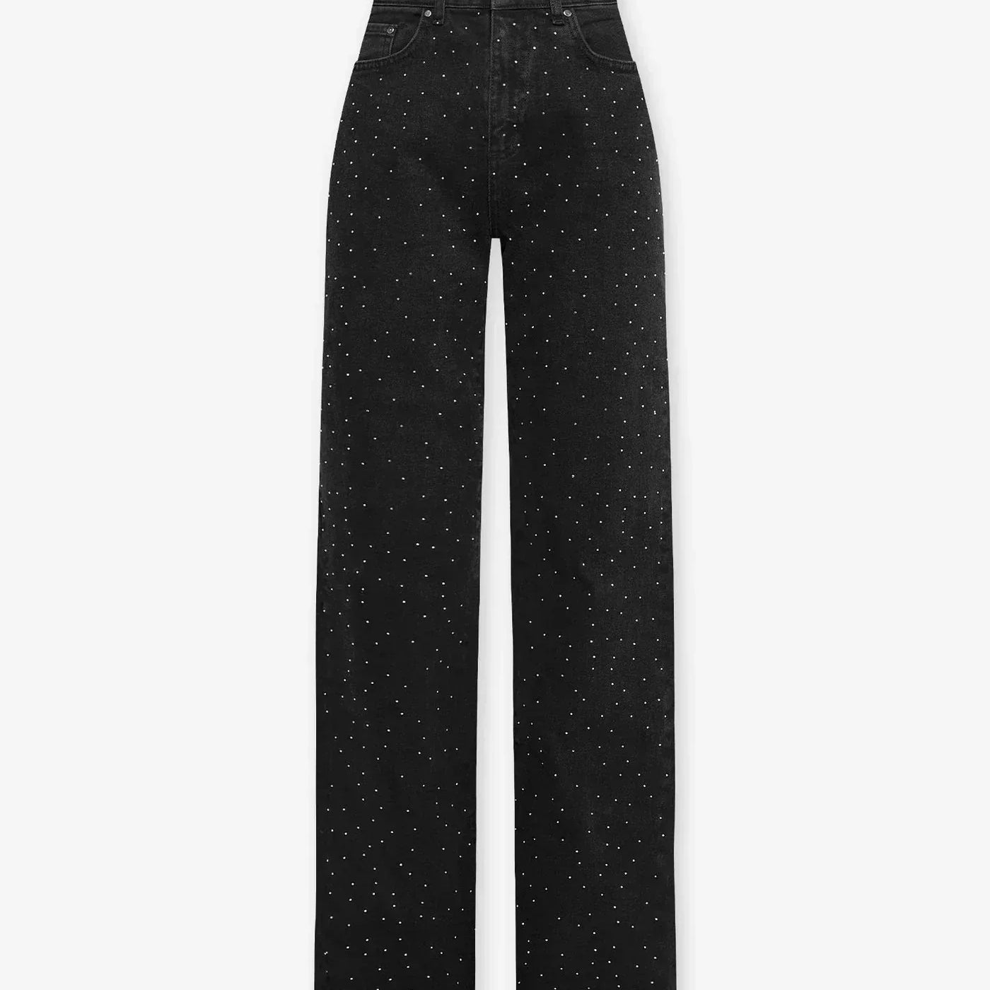 Margaux | Jean denim pailleté coupe regular pour femme