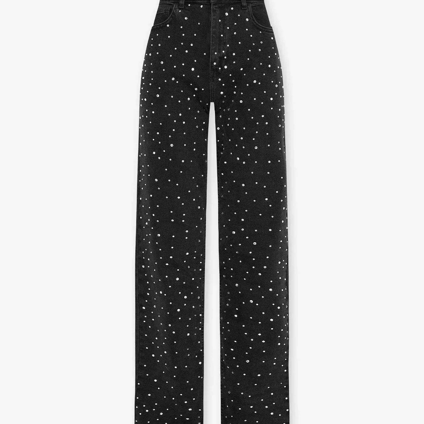 Margaux | Jean denim pailleté coupe regular pour femme