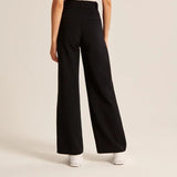 Rose | Pantalon évasé taille haute pour femme