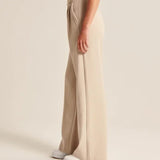 Rose | Pantalon évasé taille haute pour femme