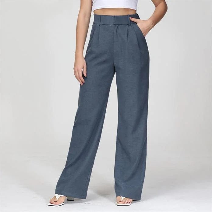 Rose | Pantalon évasé taille haute pour femme