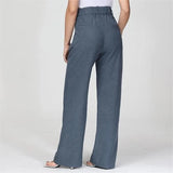 Rose | Pantalon évasé taille haute pour femme