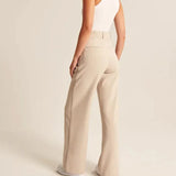 Rose | Pantalon évasé taille haute pour femme