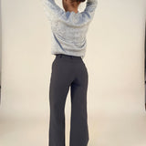 Rumi | Pantalon élégant et confortable à jambes larges pour femme – coupe regular