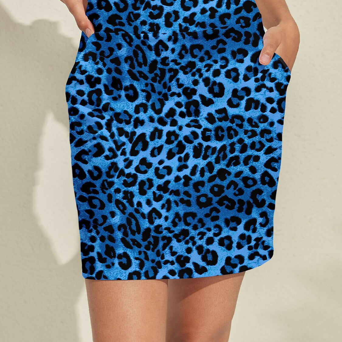 Savana | Jupe-short fendue imprimée pour femme