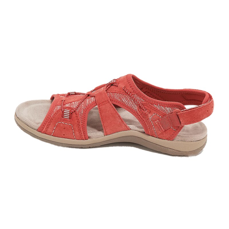 Delphine| Sandales ouvertes avec brides ajustables pour femme
