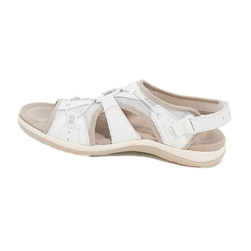 Delphine| Sandales ouvertes avec brides ajustables pour femme