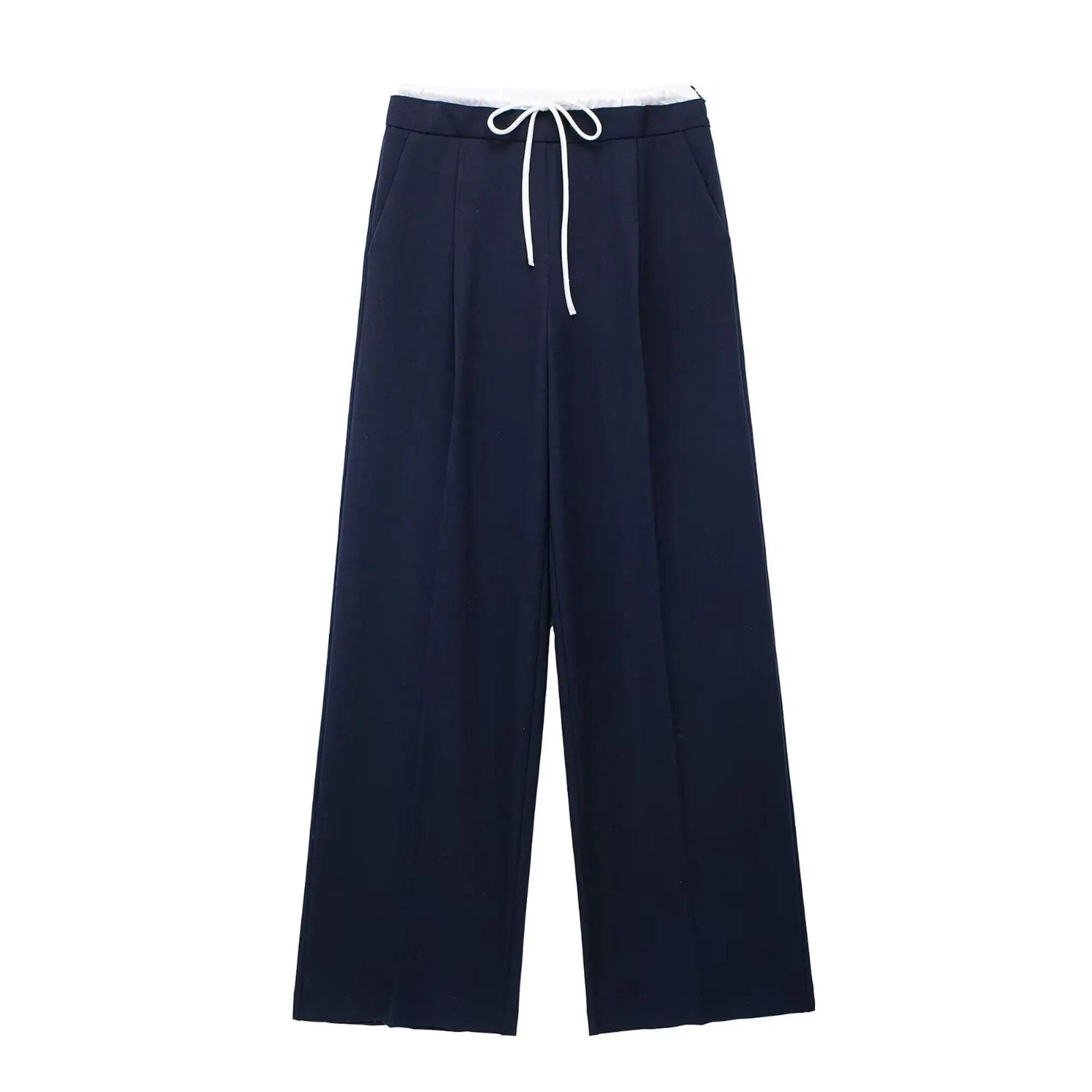 Juliette | Pantalon à double taille coupe regular pour femme