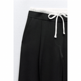 Juliette | Pantalon à double taille coupe regular pour femme